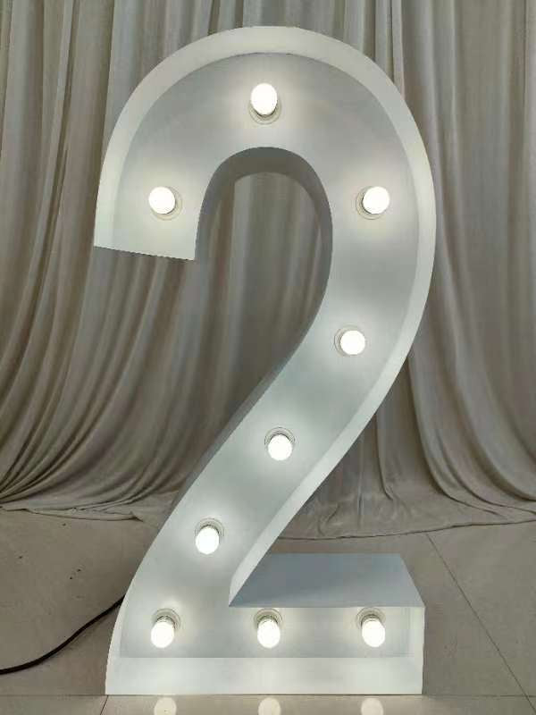 LED Lightbulb Marquee 4 Feet Tall