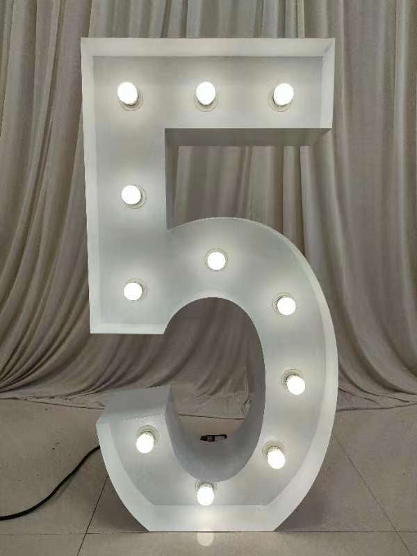 LED Lightbulb Marquee 4 Feet Tall