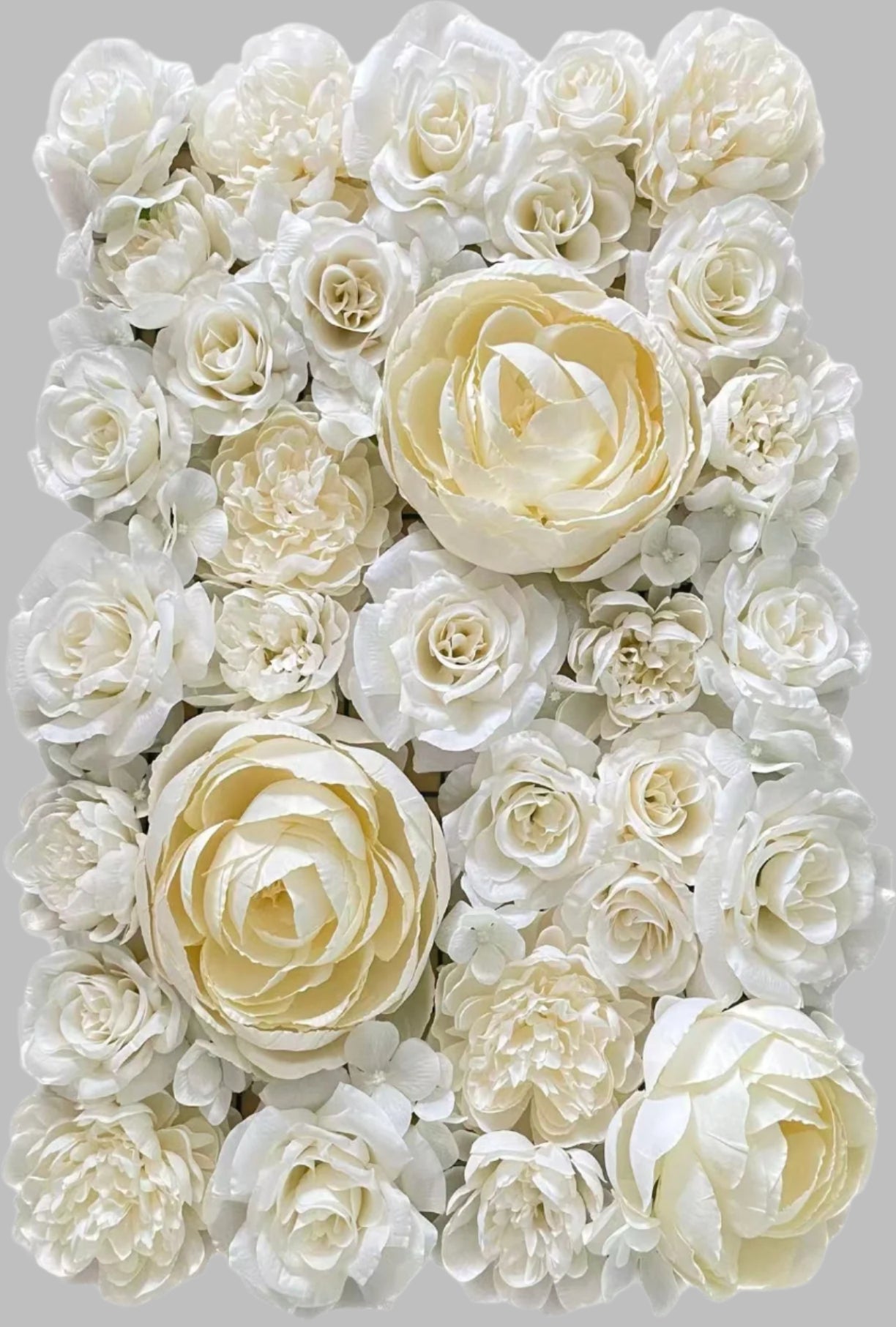 Cream Flower Panel