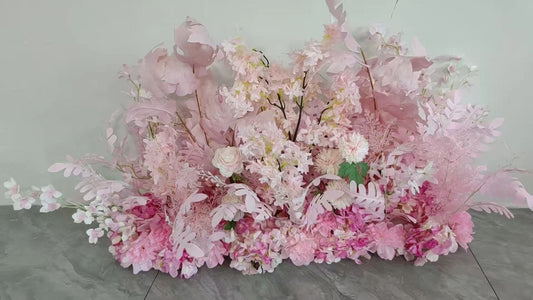 Artificial Flower panel: pink