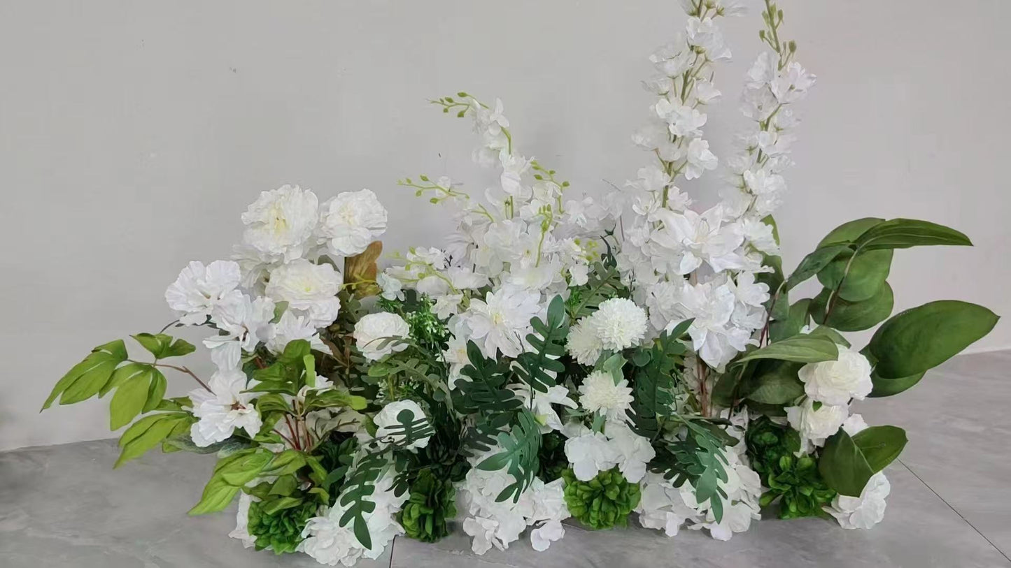 Artificial Flower Panel:  White