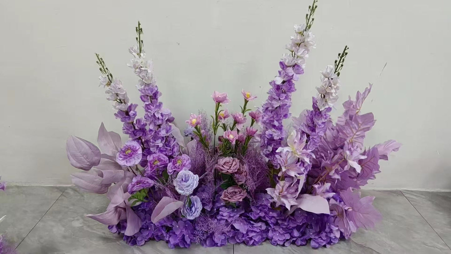 Artificial Flower Panel: purple