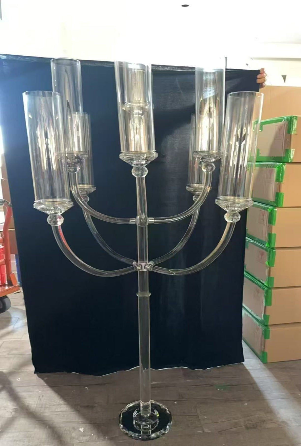 Crystal Candle Stand