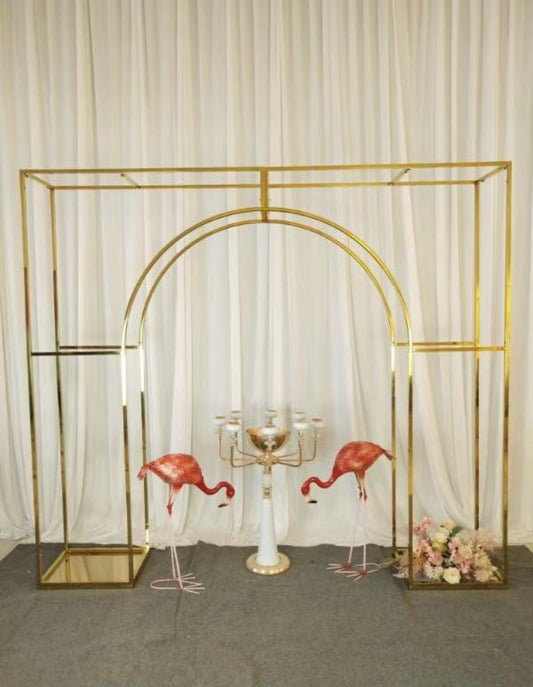 Gold Arch 8feet tall and wide