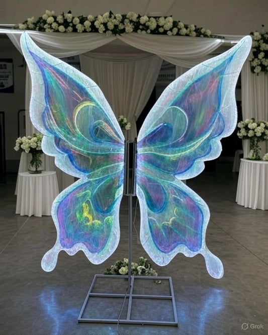 10 Feet Tall LED Butterfly