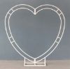 Picture of White Heart Shape Arch