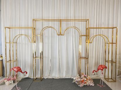 Picture of Set of 3 Gold Arches