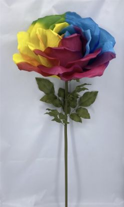 Picture of Oversized Rainbow Rose Decor