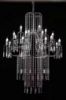 Picture of Large Metal LED Chandelier with 20 Light Bulbs